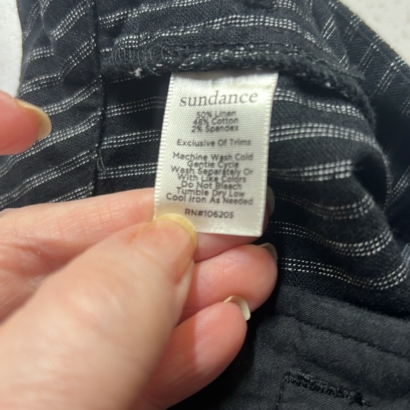 Sundance Striped Side Button Pants - Picture 6 of 6